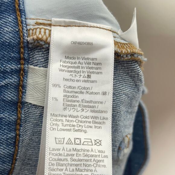 MADEWELL The '90s Straight Jean Rondell Wash Sz 31 {KK50} - Picture 7 of 8